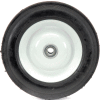 Marathon 00431 8 x 1.75 Semi-Pneumatic Ribbed Tread - 1.375" Centered - 1/2" Bearing