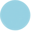 Cambro 1950177 - Camtray 19.5" Round Low,  Sky Blue - Pkg Qty 12