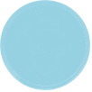 Cambro 1950177 - Camtray 19.5" Round Low, Sky Blue - Pkg Qty 12