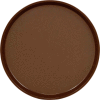 Cambro PT1100167 - Tray Polytread 11" Round,  Brown - Pkg Qty 12