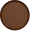 Cambro PT1100167 - Tray Polytread 11" Round, Brown - Pkg Qty 12