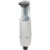 Door Stop, Plunger Style, Spring Loaded, Aluminum Painted - 658-1015