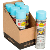 Rust-Oleum 2300 System Inverted Striping Paint Aerosol, Blue - Pkg Qty 6
