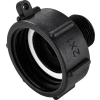 Global Industrial Polypropylene S60x6 Female Buttress x 1" Male BSP Pipe Thread Adapter