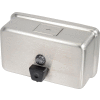 Frost Wall Mount Manual Horizontal Liquid Soap Dispenser - Stainless - 710A