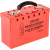Master Lock Group Lock Box, Latch Tight Portable, Red