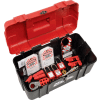 Master Lock® Personal Safety Lockout Kit, Electrical Focus, Keyed Alike, 1457E410KA