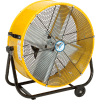 MaxxAir™ 24" Tilt Heavy Duty Roll-Around Tilt Portable Barrel Fan BF24TFYEL 4000 CFM