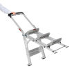 Little Giant® Safety Aluminum Step Ladder - 3 Step - 10310BA
																			