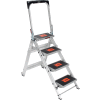 Little Giant® Safety Aluminum Step Ladder - 4 Step - 10410BA