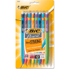 Bic® Mechanical Pencil With Pocket Clip, 0.9mm, Assorted Barrels, 24/Pack