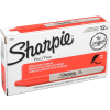 Sharpie® Permanent Marker, Fine Point, Red Ink - Pkg Qty 12