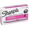 Sharpie® Metallic Permanent Marker, Fine, Metallic Silver Ink - Pkg Qty 12