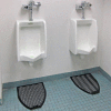 Impact® Urinal Mat - Fresh Scent, Black W/ Touch Fastener Z-Mat, 6-Pack - 1525-5 - Pkg Qty 6