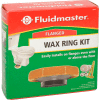 Fluidmaster 7511 Wax Toilet Bowl Gasket W/Flange & Bolts