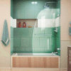 DreamLine™ Aqua UNO Single Panel Hinged Tub Door SHDR-3534586-01, 34" x 58"