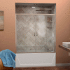 DreamLine™ Visions Clear Glass Bathtub Door SHDR-1160586-04, 56"-60" x 58"