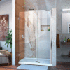 DreamLine™ Unidoor Frameless Adjustable Shower Door SHDR-20457210-01, 45"-46"