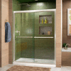 DreamLine™ Duet Bypass Sliding Shower Door SHDR-1260728-04, 56"-60" x 72"