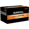 Duracell® Coppertop® AA Batteries W/ Duralock Power Preserve - Pkg Qty 24