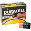 Duracell® Coppertop® D Batteries W/ Duralock Power Preserve - Pkg Qty 12