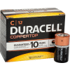 Duracell® Coppertop® C Batteries W/ Duralock Power Preserve - Pkg Qty 12