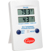 Cooper Mini Wall Thermometer, Trh122m-0-8, Digital Temperature & Humidity, Dual Display