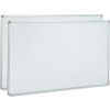 Global Industrial™ Magnetic Whiteboard - 96 x 48 - Steel Surface - Pack of 2