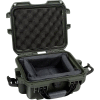 Nanuk 905 Case w/Padded Divider, 12-1/2"L x 10"W x 6"H, Olive
