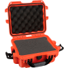 Nanuk 905 Case w/Foam, 12-1/2"L x 10"W x 6"H, Orange