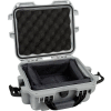 Nanuk 905 Case w/Padded Divider, 12-1/2"L x 10"W x 6"H, Silver