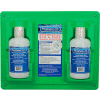 PhysiciansCare® Wall Mount Eye & Skin Flush Station, Two 32 Oz. Bottles, 24-300