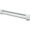 King Portable Baseboard Heater KP1210, 1000W, 120V, 4FT,W/Thermostat, White