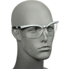 3M™ BX™ Protective Eyewear, Clear Lens, Silver/Black Frame, 1 Each