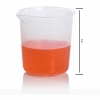 Bel-Art Graduated Griffin Low-Form Beaker 262130000, 250ml Capacity, 50ml Graduation, Clear, 6/PK