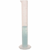 Bel-Art Single Scale Graduated Cylinder 284540000, 50ml Capacity, 1.0ml Graduation, Clear, 1/PK