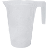 Bel-Art PP Tall Graduated Pitcher 289920000, 2000ml Capacity, 20ml Graduation, Clear, 1/PK