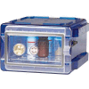 Bel-Art Secador® 1.0 Vertical Desiccator Cabinet 420710007, 0.7 Cu. Ft., Blue with Clear Door