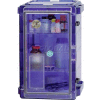 Bel-Art Secador® 4.0 Vertical Desiccator Cabinet 420741007, 1.9 Cu. Ft., Blue with Clear Door
