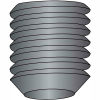 Socket Set Screw - 1/2-13 x 1/2&quot; - Knurled Cup Point - Steel Alloy - Black Oxide - UNC - 100 Pk