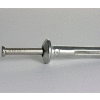 Hammer Drive Anchor - 1/4" x 1-1/2" - Mushroom Head - Steel - Zinc - Pkg of 100 - BBI 265030