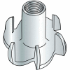 Tee Nut - 1/4-20 x 7/16" L - 4 Prong - Steel - Zinc CR+3 - Pkg of 250 - Brighton-Best 302520