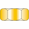 Finished Hex Nut - 1/4-20 - Low Carbon Steel - Zinc CR+3 - UNC - Pkg of 100 - Brighton-Best 319025