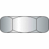 Hex Jam Nut - 1/4-20 - Low Carbon Steel - Plain - UNC - Pkg of 100 - Brighton-Best 329050