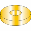 Flat Washer - 5/16" - Med. Carbon Steel - Zinc Yellow - SAE - Made In USA - Pkg of 100 - BBI 381100