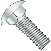 Carriage Bolt - 3/8-16 x 6" - Round Head - Steel - Zinc CR+3 - Grade A - FT - A307 - Pkg of 25
