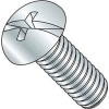 10-32 x 3/8" Machine Screw - Round Head - Phillips/Slotted - Steel - Zinc CR+3 - UNF - FT - 100 Pk