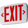 Lithonia LQM S W 3 R 120/277 EL N M6 Quantum Univeral Mount LED Red Exit W/3 Face Panels & Battery