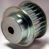 22 Tooth Timing Pulley, (Htd) 8mm Pitch, Clear Zinc Plated Steel, 22-8m20-6fs6 - Min Qty 2