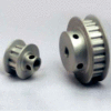 30 Tooth Timing Pulley, (Xl) 1/5" Pitch, Clear Anodized Aluminum, 30xl025-6fa3 - Min Qty 5